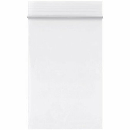 BSC PREFERRED 2 x 3'' - 2 Mil White Reclosable Poly Bags, 1000PK S-15270W